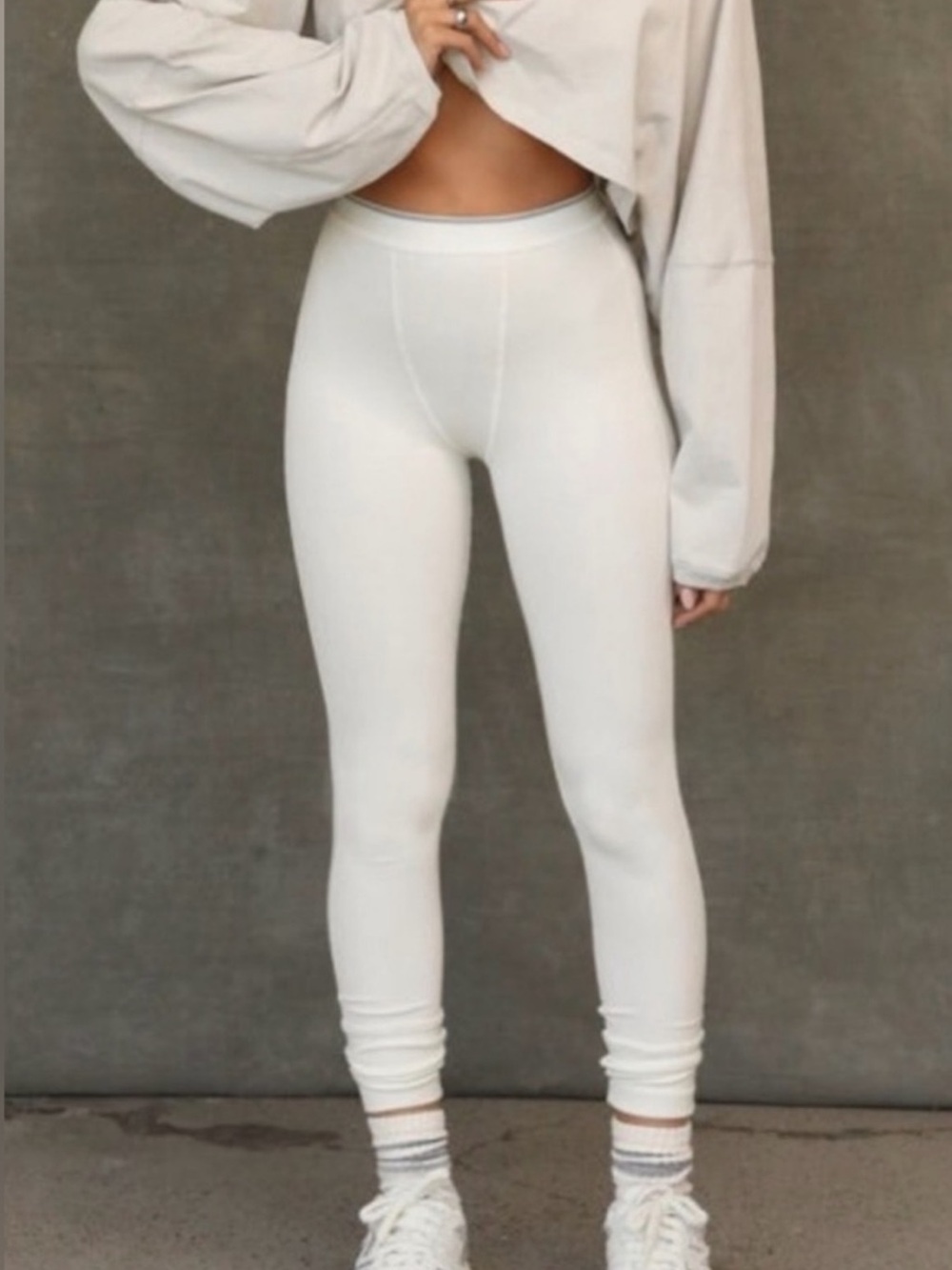 NWT JOAH BROWN Bone Essential Legging XS/S